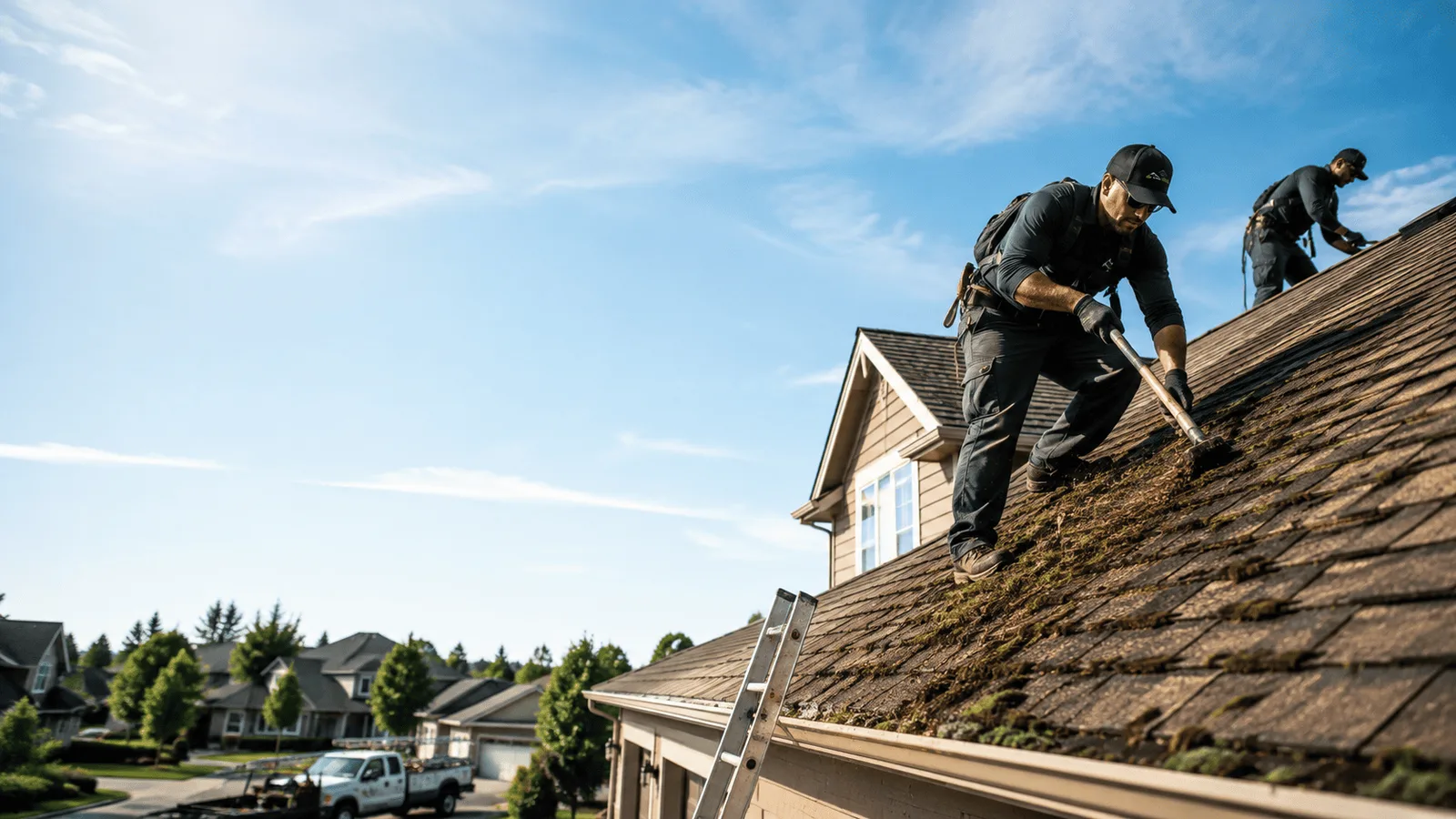 Roof Moss Removal in Duncan, SC near me